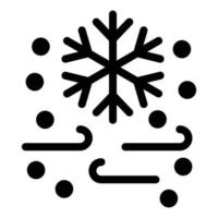 Cold Wave Icon Style vector