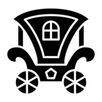 Carriage Icon Style vector