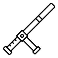 Baton Icon Style vector