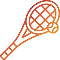 Tennis Icon Style vector