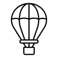 Army Parachute Icon Style vector