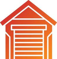 Garage Icon Style vector