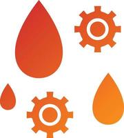 Lubricant Icon Style vector