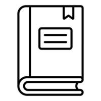 Book Icon Style vector