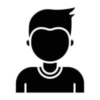 Boy Icon Style vector