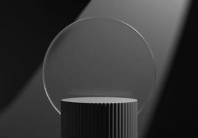 3D rendering abstract platform podium product presentation backdrop photo