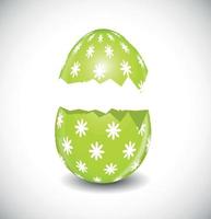 Beautiful Easter Egg Vector Illustration