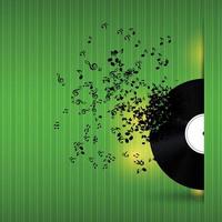 Abstract music background vector illustration for your design