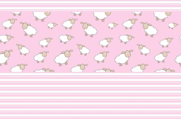 Abstract lamb background vector illustration