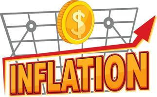 Inflation isolated word text vector