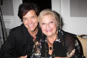 LOS ANGELES, AUG 24 - Michael Damian, Beth Maitland at the Young and Restless Fan Club Dinner at the Universal Sheraton Hotel on August 24, 2013 in Los Angeles, CA photo