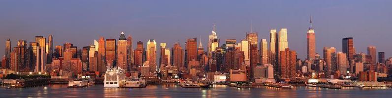 New York City Manhattan skyline photo