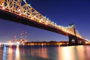 Queensboro Bridge night photo