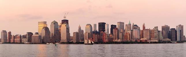 horizonte de la ciudad de manhattan nueva york foto