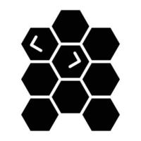 Honeycomb Icon Style vector