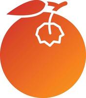 Orange Icon Style vector