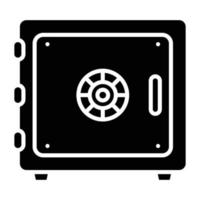 Safebox Icon Style vector