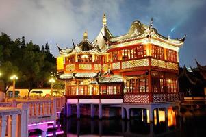 Shanghai pagoda building photo