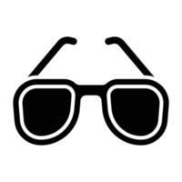 estilo de icono de gafas de sol vector