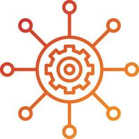 Integration Icon Style vector