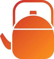 Tea Pot Icon Style vector