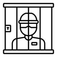 Jail Icon Style vector