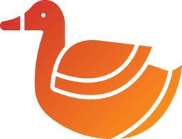 Duck Toy Icon Style vector