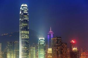 Hong Kong urban skyscrapers photo