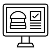 Booking Icon Style vector