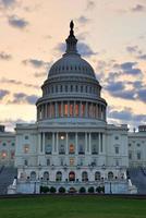 Edificio de Capitol Hill en la mañana, Washington DC foto