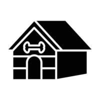 Pet House Icon Style vector