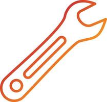 Wrench Icon Style vector