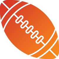 American Football Icon Style vector