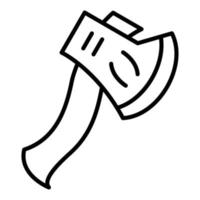 Hatchet Icon Style vector