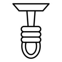 Gibbet Icon Style vector