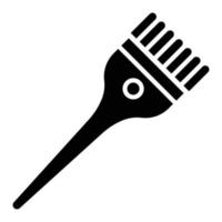 Hair Dye Brush Icon Style vector