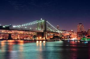 Brooklyn bridge in New York City photo