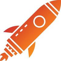 Rocket Icon Style vector