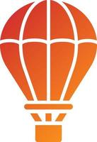 Army Parachute Icon Style vector