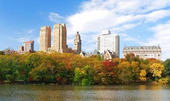 New York City Central Park in Autumn Manhattan panorama photo