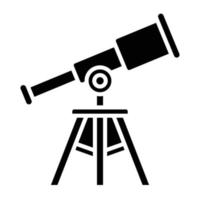 Telescope Icon Style vector