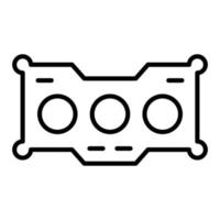 Gasket Icon Style vector