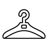 Clothes Hanger Icon Style vector