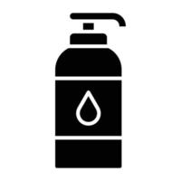 Shampoo Icon Style vector