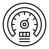 Tachometer Icon Style vector