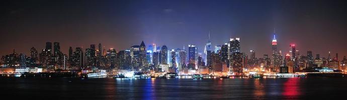 nueva york manhattan midtown skyline foto