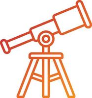 Telescope Icon Style vector