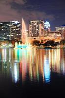 Orlando downtown dusk photo