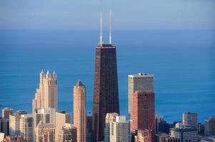 Chicago aerial view photo