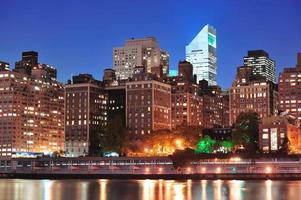 nueva york manhattan midtown skyline foto